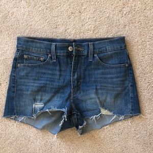 Levi’s high waisted shorts